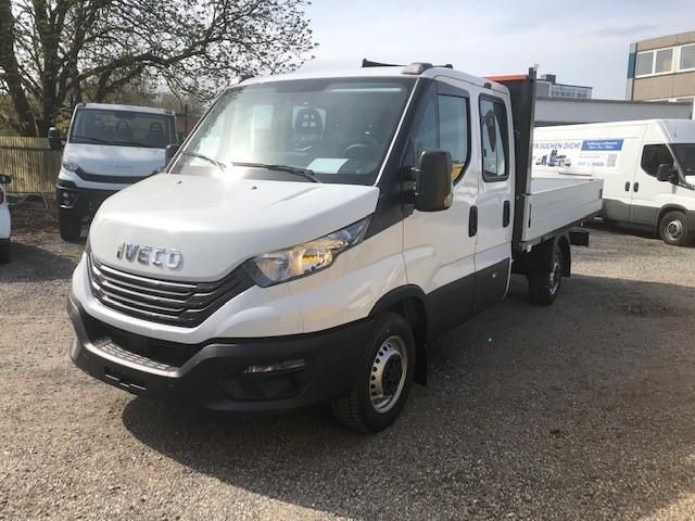 Iveco Daily 35S14ED Doka Pritsche 100 kW (136 PS), ... - Utilitaire plateau, Utilitaire double cabine: photos 1 Iveco Daily 35S14ED Doka Pritsche 100 kW (136 PS), ... - Utilitaire plateau, Utilitaire double cabine: photos 1