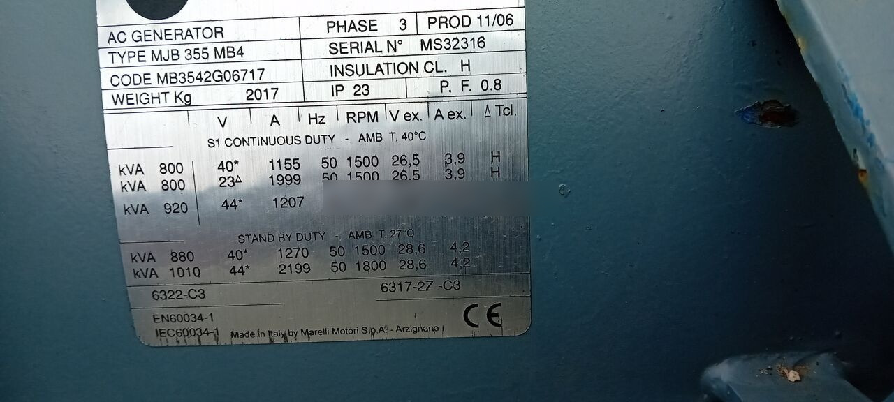 Groupe électrogène neuf Cummins Agregat Prądotwórczy generator 1000 kw 1200 kw 1500 1650 Kva Fab: photos 17