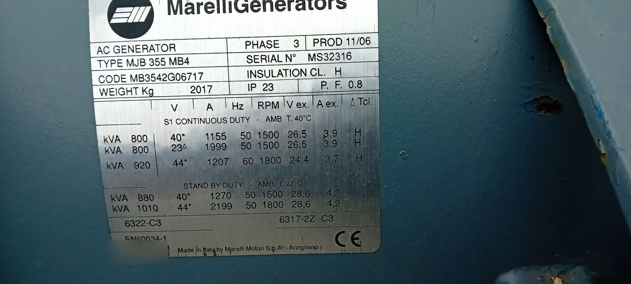 Groupe électrogène neuf Cummins Agregat Prądotwórczy generator 1000 kw 1200 kw 1500 1650 Kva Fab: photos 18