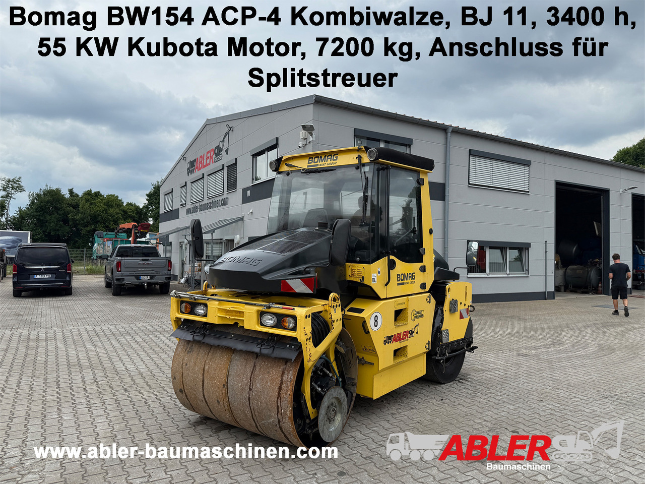 Bomag BW154 ACP-4 Kombiwalze - Compacteur mixte: photos 1 Bomag BW154 ACP-4 Kombiwalze - Compacteur mixte: photos 1