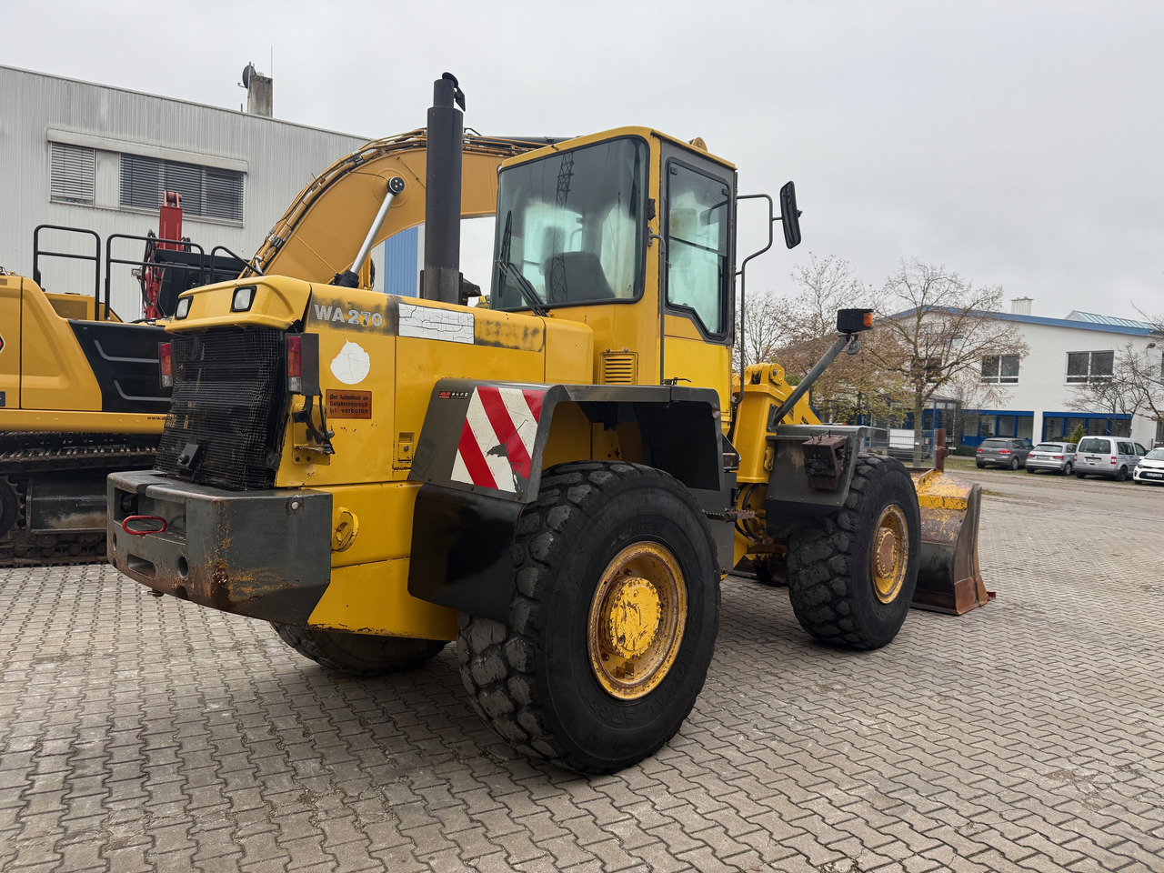Komatsu Hanomag WA270-3 Radlader Klima - Chargeuse sur pneus: photos 4 Komatsu Hanomag WA270-3 Radlader Klima - Chargeuse sur pneus: photos 4