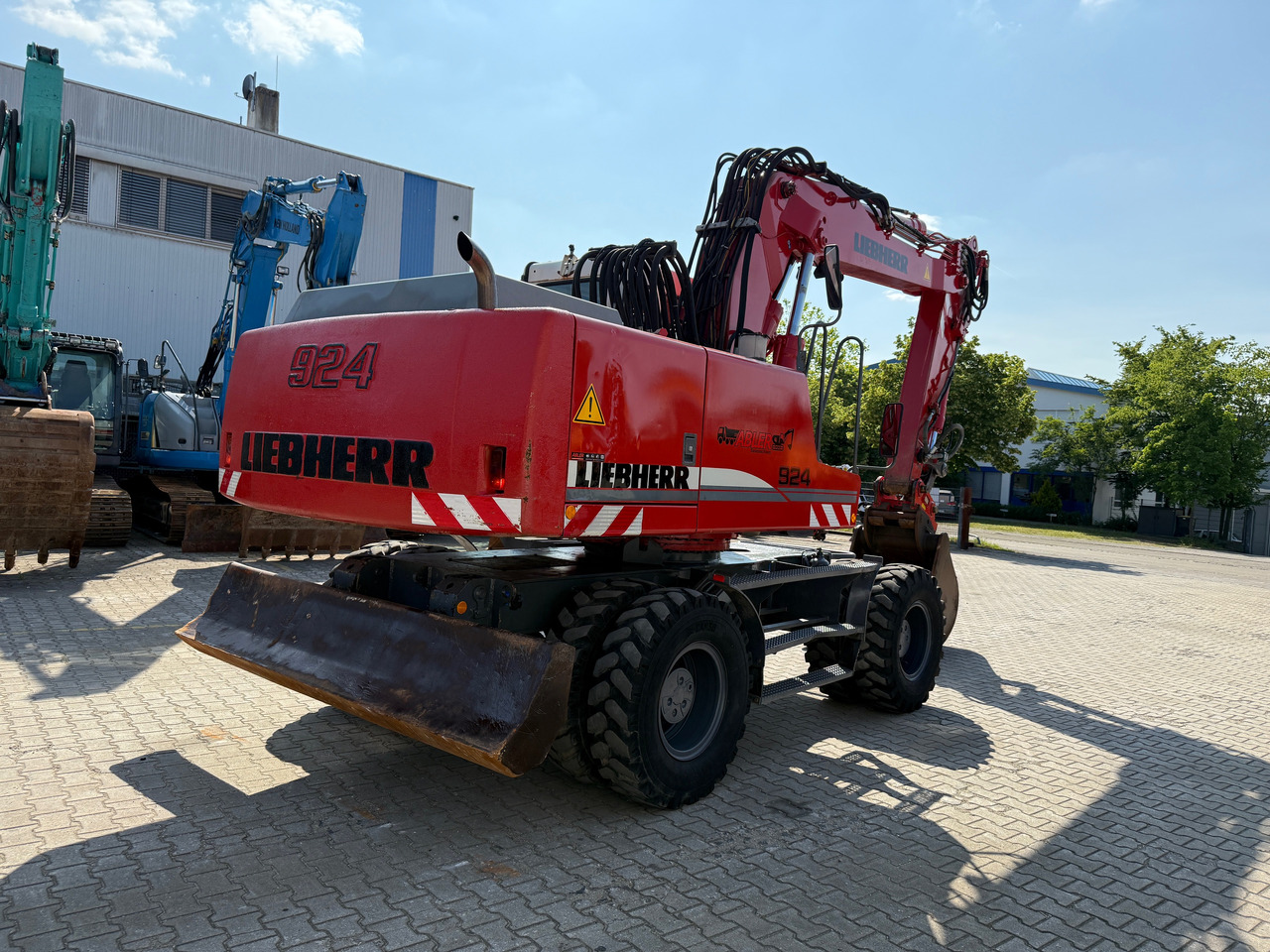 Liebherr A924B Litronic Mobilbagger MS25 - Pelle: photos 4 Liebherr A924B Litronic Mobilbagger MS25 - Pelle: photos 4