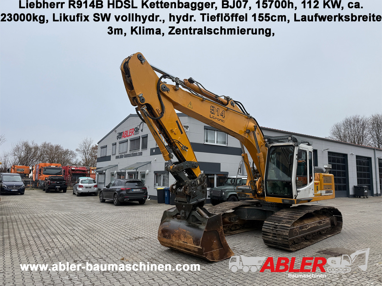 Liebherr R914B HDSL Kettenbagger - Pelle sur chenille: photos 1 Liebherr R914B HDSL Kettenbagger - Pelle sur chenille: photos 1