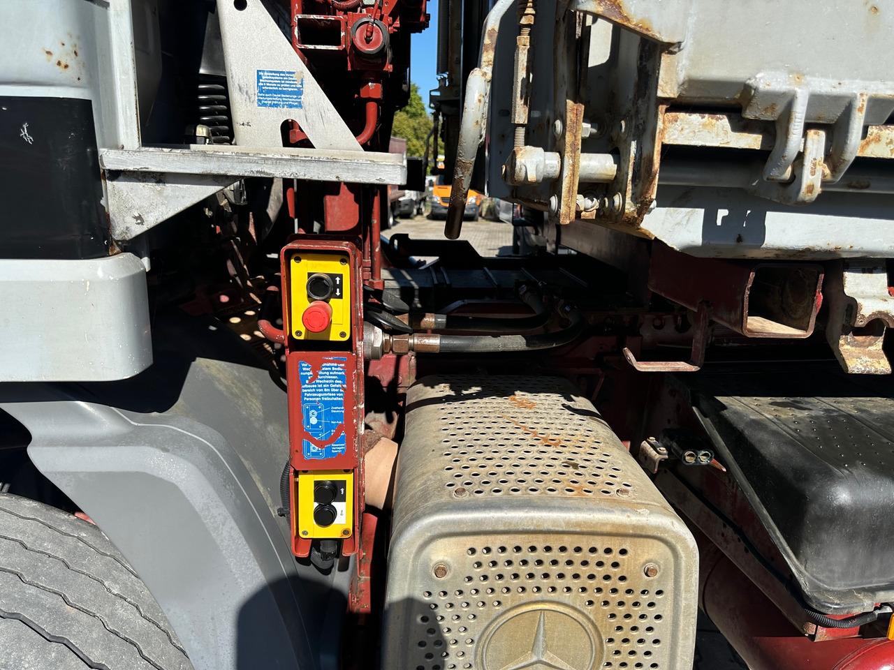 Camion benne Mercedes-Benz 2648 3-Seiten-Kipper Wechselsystem V8: photos 9