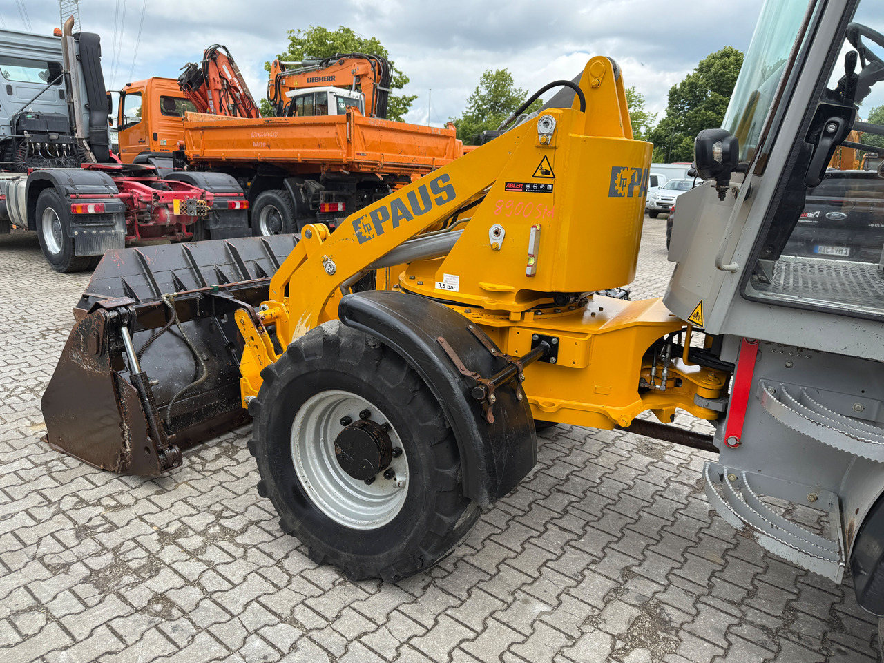 Paus SL 1055 Radlader Schwenklader - Chargeuse sur pneus: photos 3 Paus SL 1055 Radlader Schwenklader - Chargeuse sur pneus: photos 3