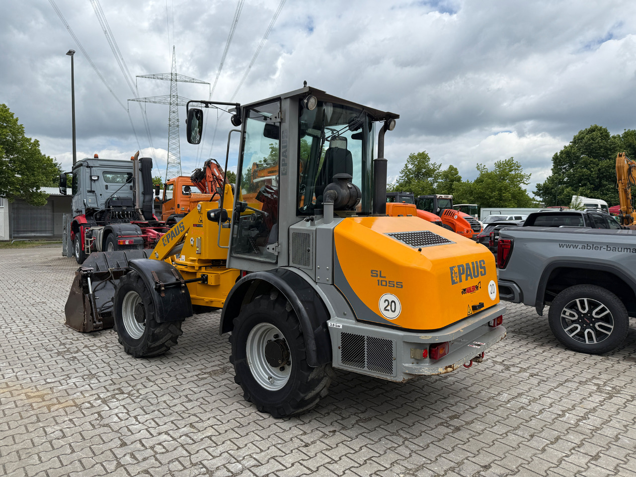 Paus SL 1055 Radlader Schwenklader - Chargeuse sur pneus: photos 4 Paus SL 1055 Radlader Schwenklader - Chargeuse sur pneus: photos 4
