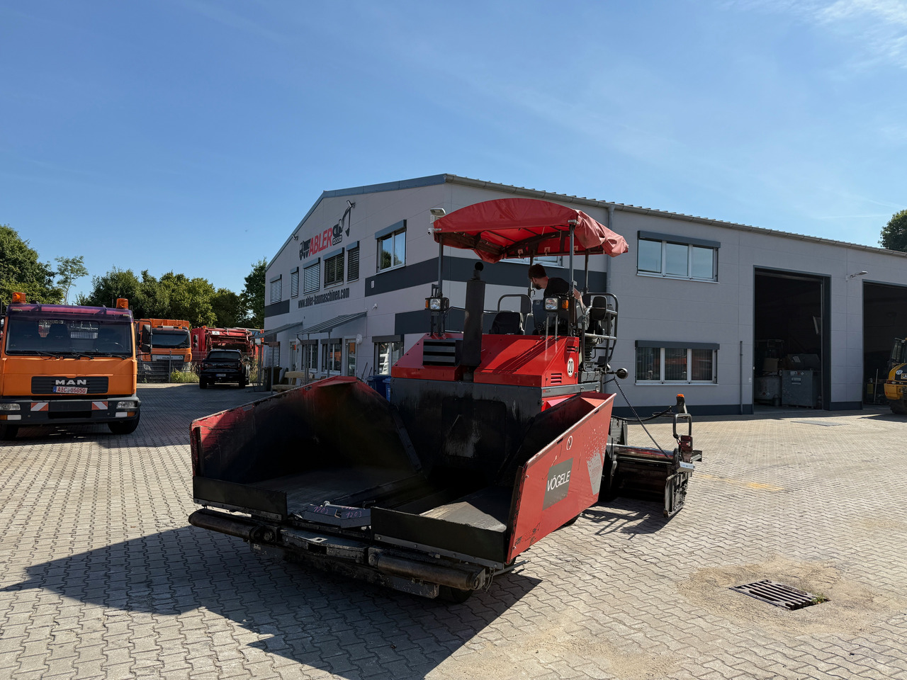 Vögele Super 1203 Asphalt-Radfertiger - Finisseur: photos 2 Vögele Super 1203 Asphalt-Radfertiger - Finisseur: photos 2