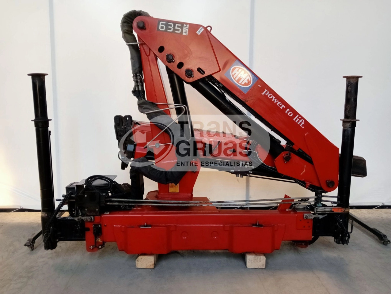 Grúa HMF 635 K2 - Grue auxiliaire pour Camion: photos 5 Grúa HMF 635 K2 - Grue auxiliaire pour Camion: photos 5