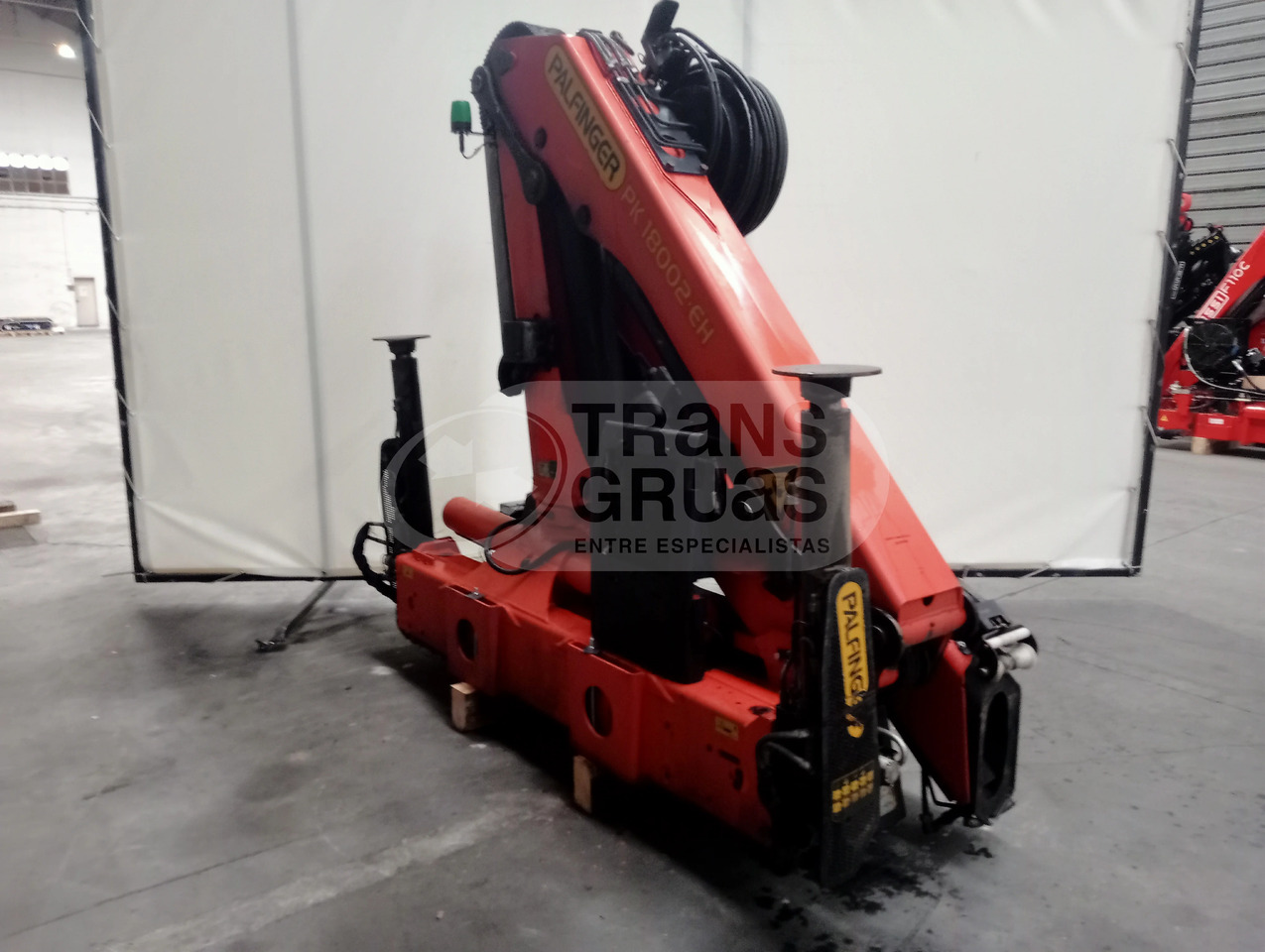 Grúa hidráulica Palfinger PK 18002 EH - Grue auxiliaire: photos 4 Grúa hidráulica Palfinger PK 18002 EH - Grue auxiliaire: photos 4