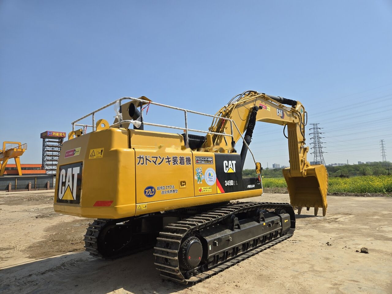 Caterpillar 349D - Pelle sur chenille: photos 4 Caterpillar 349D - Pelle sur chenille: photos 4