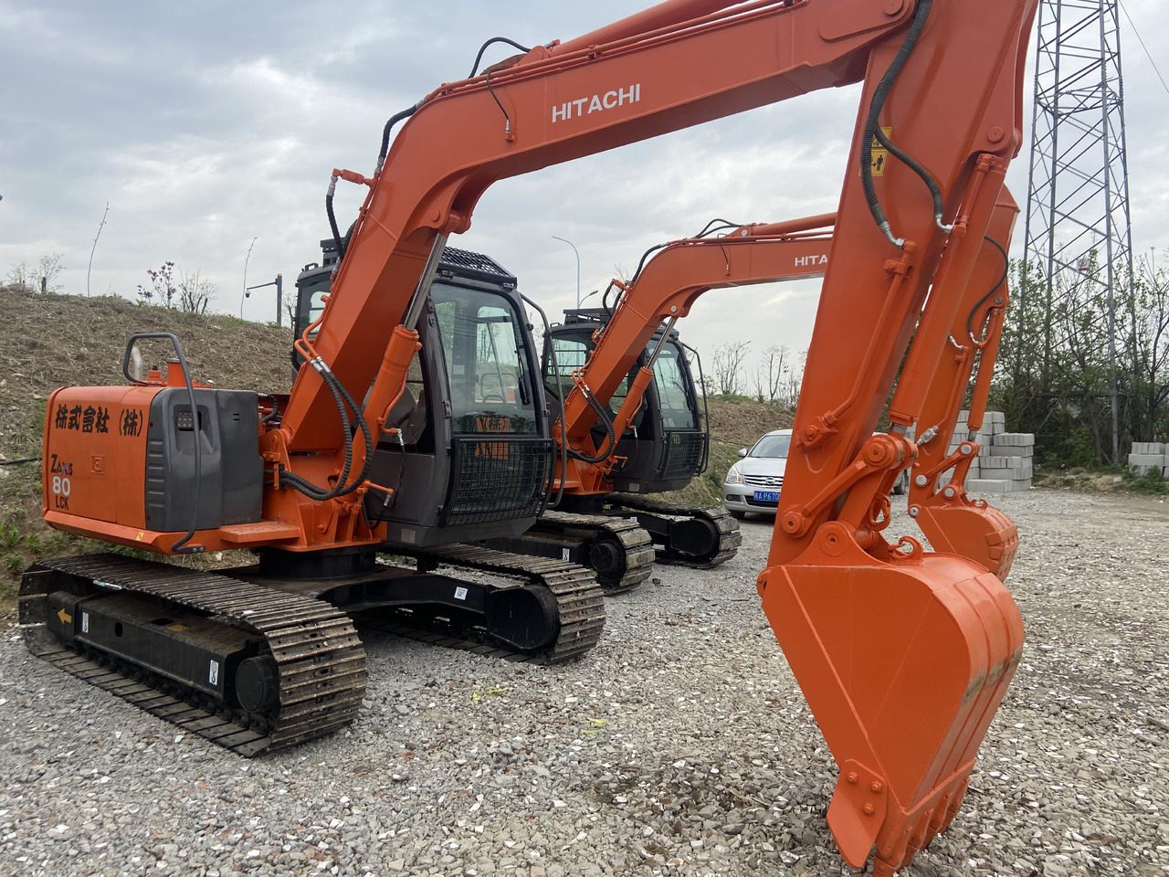 HITACHI ZX80 - Mini pelle: photos 3 HITACHI ZX80 - Mini pelle: photos 3