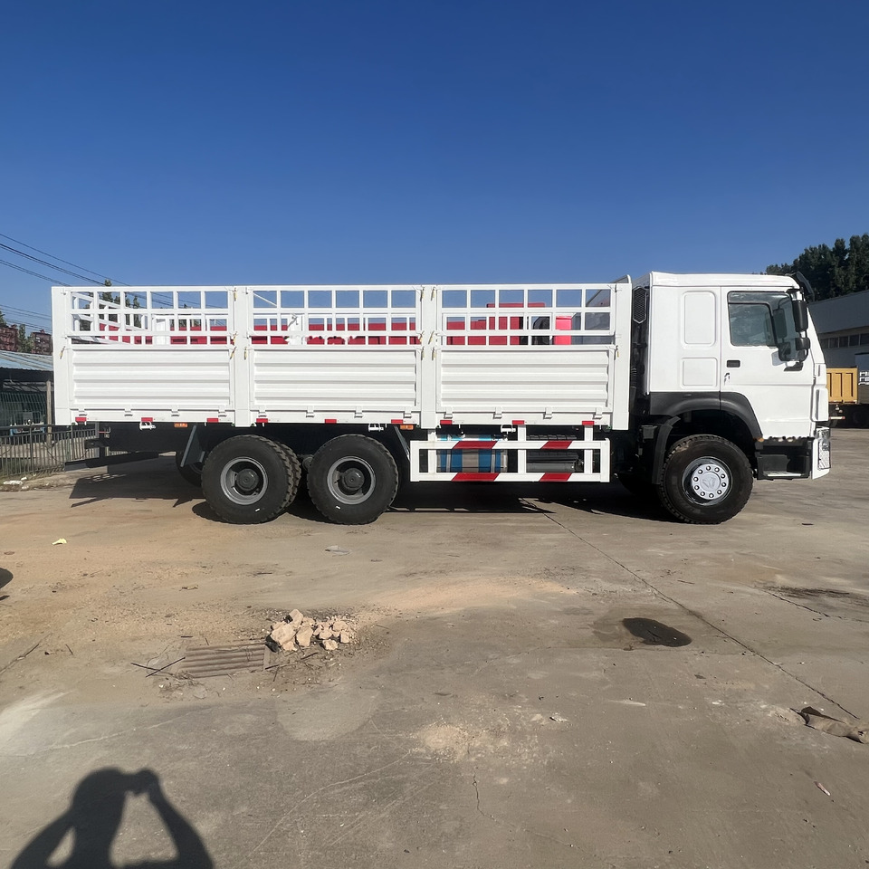 Camion plateau Sinotruk HOWO 371 6*4 Fence truck: photos 7