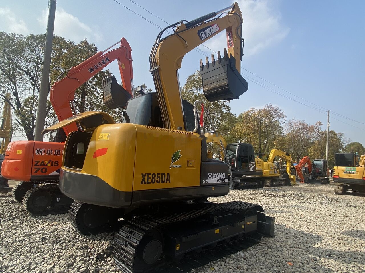 Pelle sur chenille XCMG XE85DA: photos 8