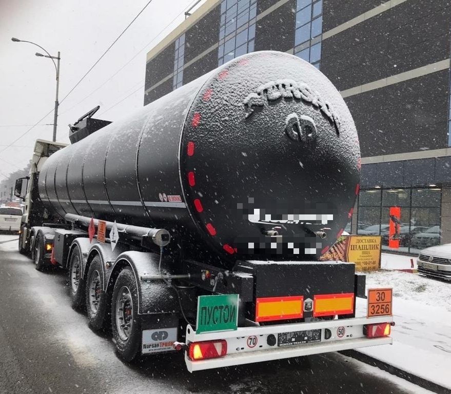 NURSAN ASPHALT INSULATED BITUMEN TANKER - Semi-remorque citerne: photos 3 NURSAN ASPHALT INSULATED BITUMEN TANKER - Semi-remorque citerne: photos 3