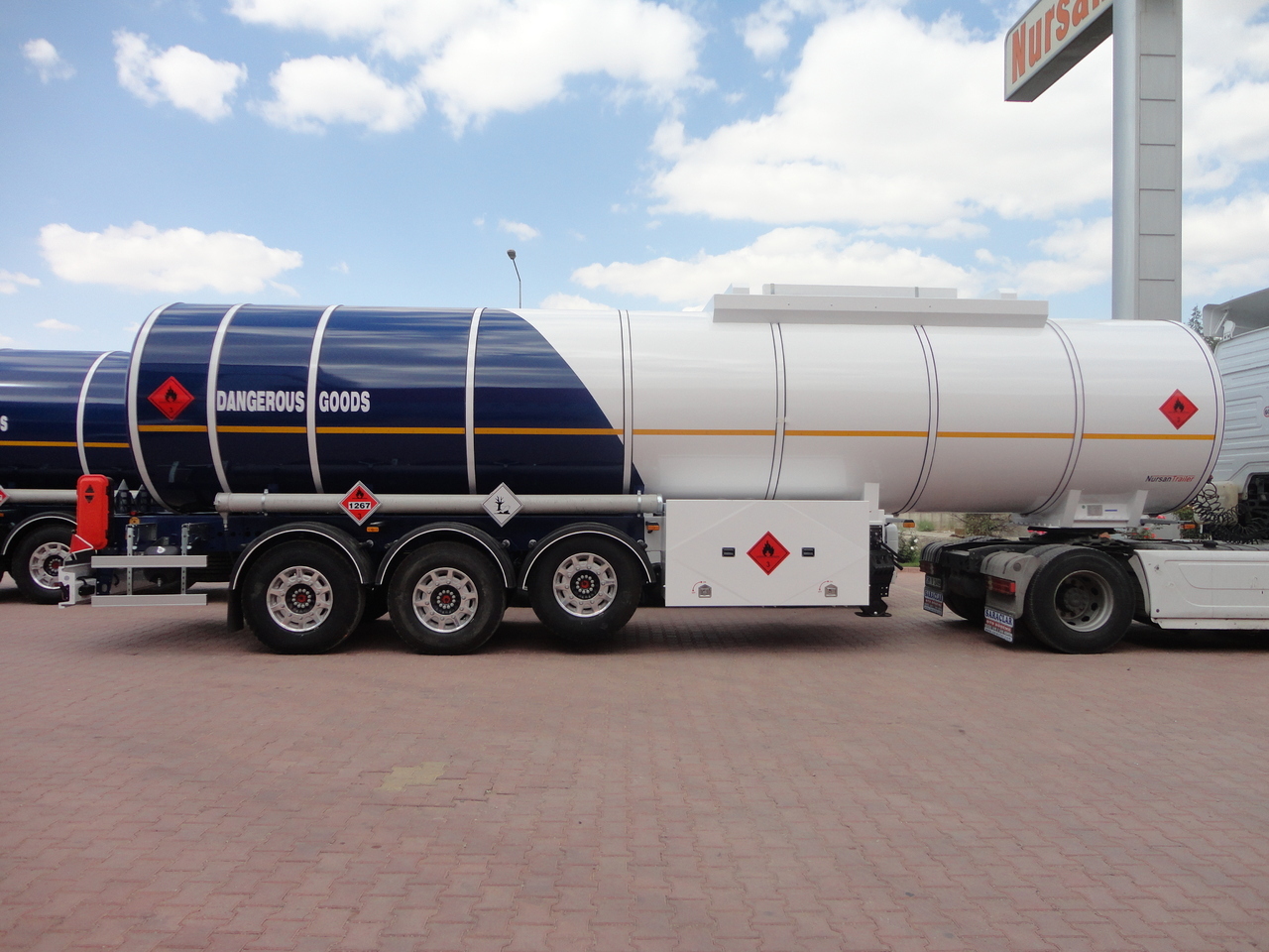 NURSAN Insulated Steel Tanker - Semi-remorque citerne: photos 1 NURSAN Insulated Steel Tanker - Semi-remorque citerne: photos 1