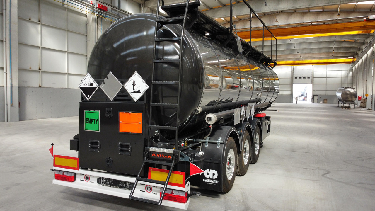 NURSAN Stainless Steel L4BH Tanker - Semi-remorque citerne: photos 4 NURSAN Stainless Steel L4BH Tanker - Semi-remorque citerne: photos 4