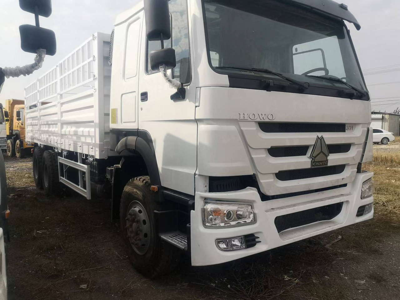 SINOTRUK HOWO DUMP TRUCK LIVESTOCK TRUCK WITH FENCE 371 380 400 420 460 HP - Camion bétaillère: photos 3 SINOTRUK HOWO DUMP TRUCK LIVESTOCK TRUCK WITH FENCE 371 380 400 420 460 HP - Camion bétaillère: photos 3