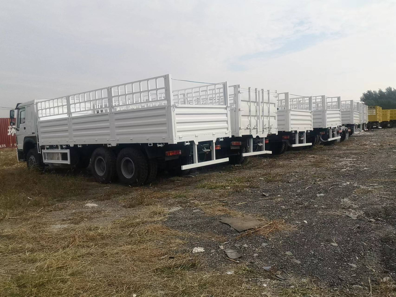SINOTRUK HOWO DUMP TRUCK LIVESTOCK TRUCK WITH FENCE 371 380 400 420 460 HP - Camion bétaillère: photos 2 SINOTRUK HOWO DUMP TRUCK LIVESTOCK TRUCK WITH FENCE 371 380 400 420 460 HP - Camion bétaillère: photos 2
