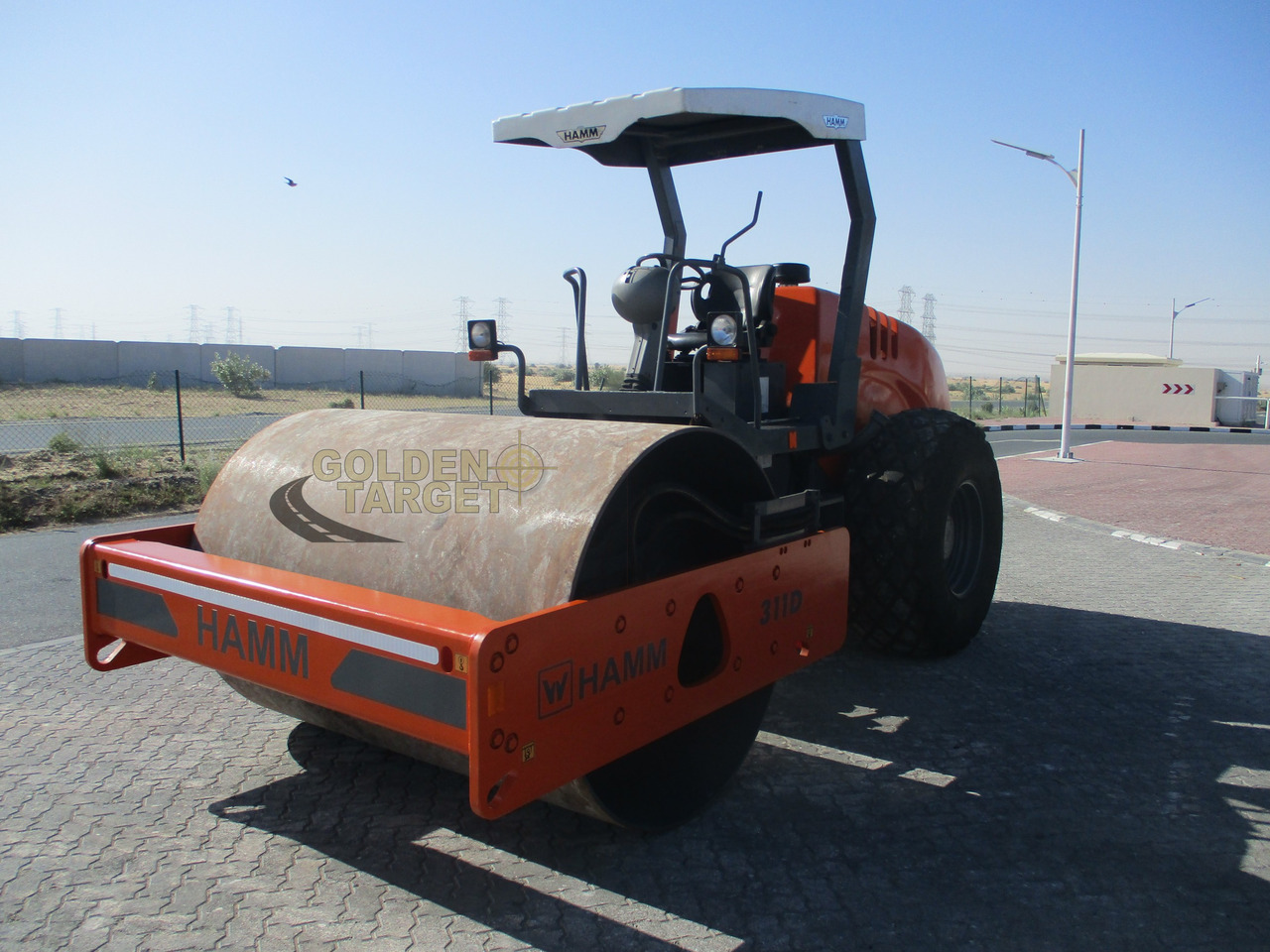 HAMM 311D Single Drum Roller - Compacteur à pieds de mouton/ Monocylindre: photos 2 HAMM 311D Single Drum Roller - Compacteur à pieds de mouton/ Monocylindre: photos 2