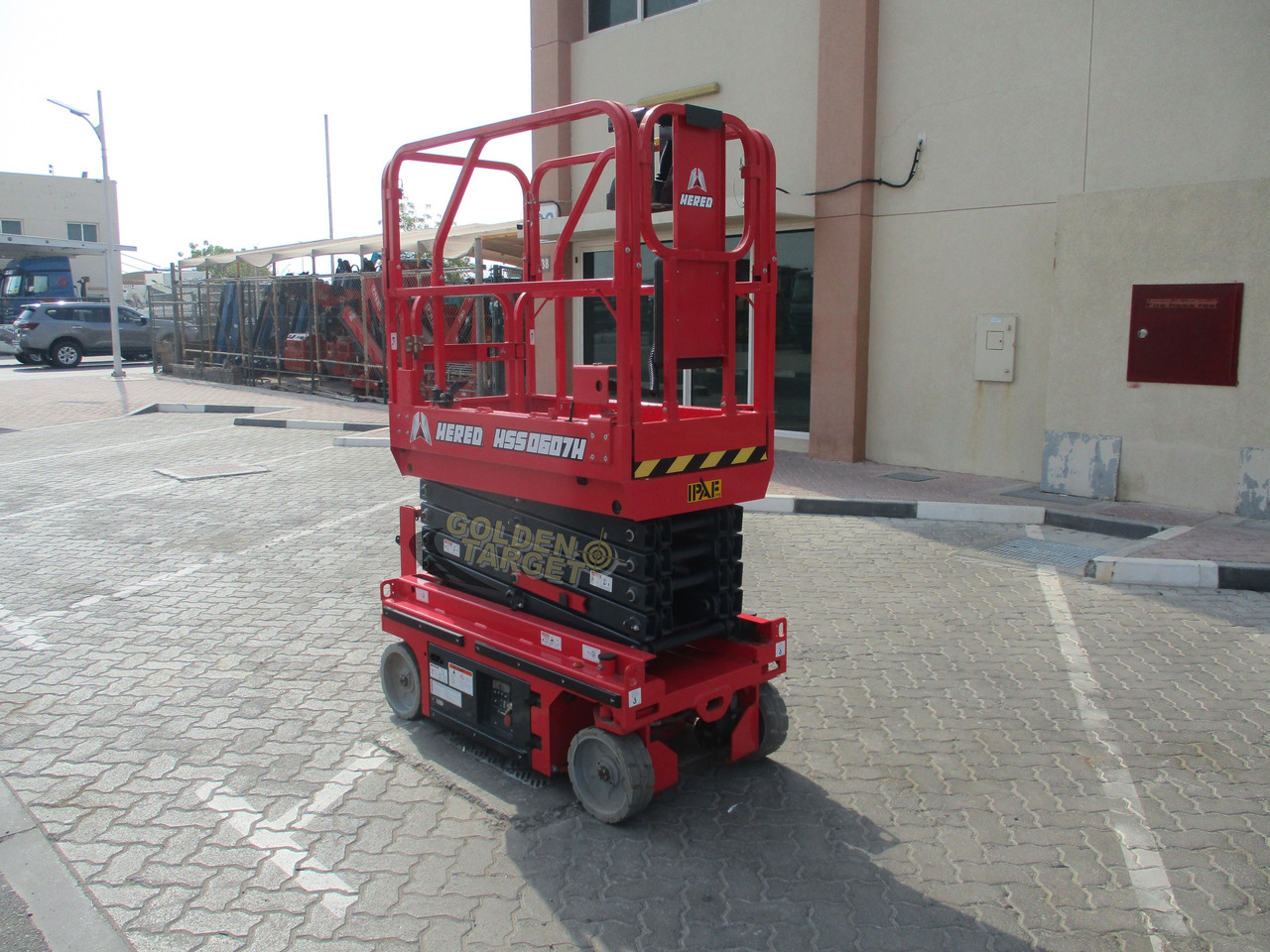 Hered HSS0607H Hydraulic Scissor Lift - Nacelle ciseaux: photos 1 Hered HSS0607H Hydraulic Scissor Lift - Nacelle ciseaux: photos 1