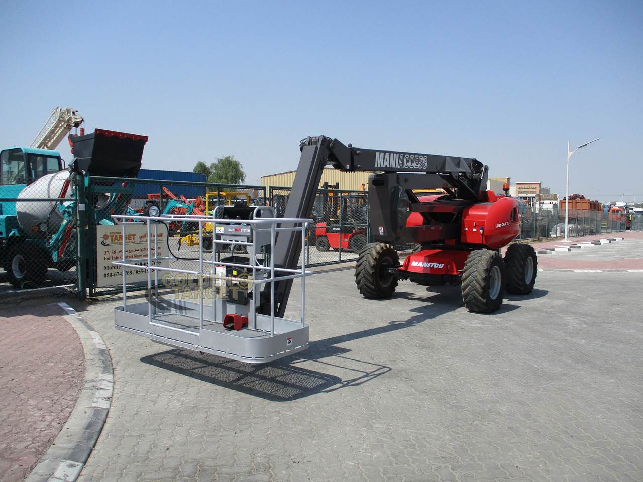 MANITOU 200 ATJ 4x4 Articulated Boom Lift - Nacelle articulée: photos 2 MANITOU 200 ATJ 4x4 Articulated Boom Lift - Nacelle articulée: photos 2