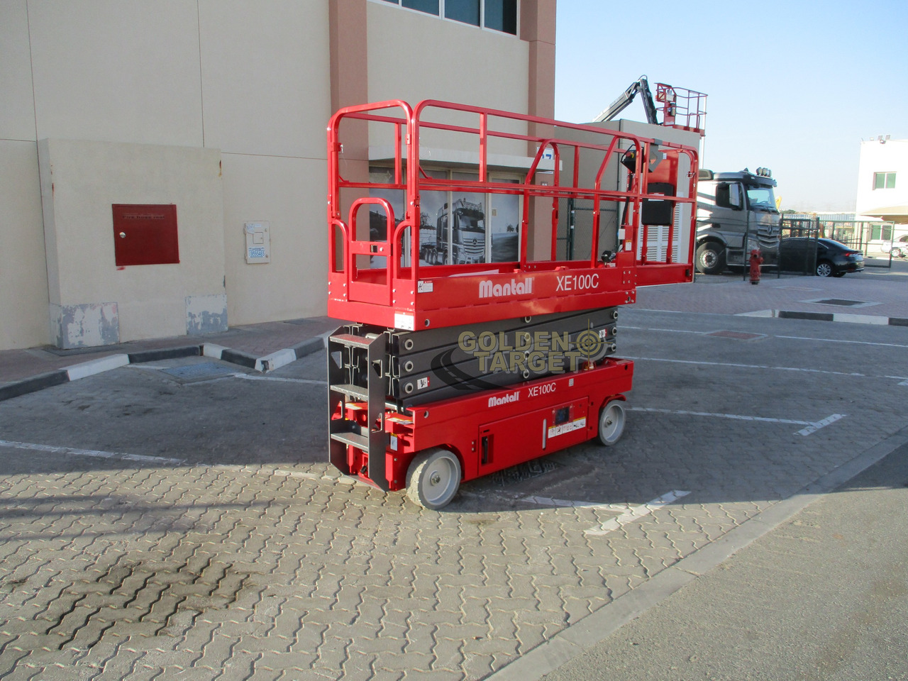 MANTALL XE100C-2024 Scissor Lift en crédit-bail MANTALL XE100C-2024 Scissor Lift: photos 9