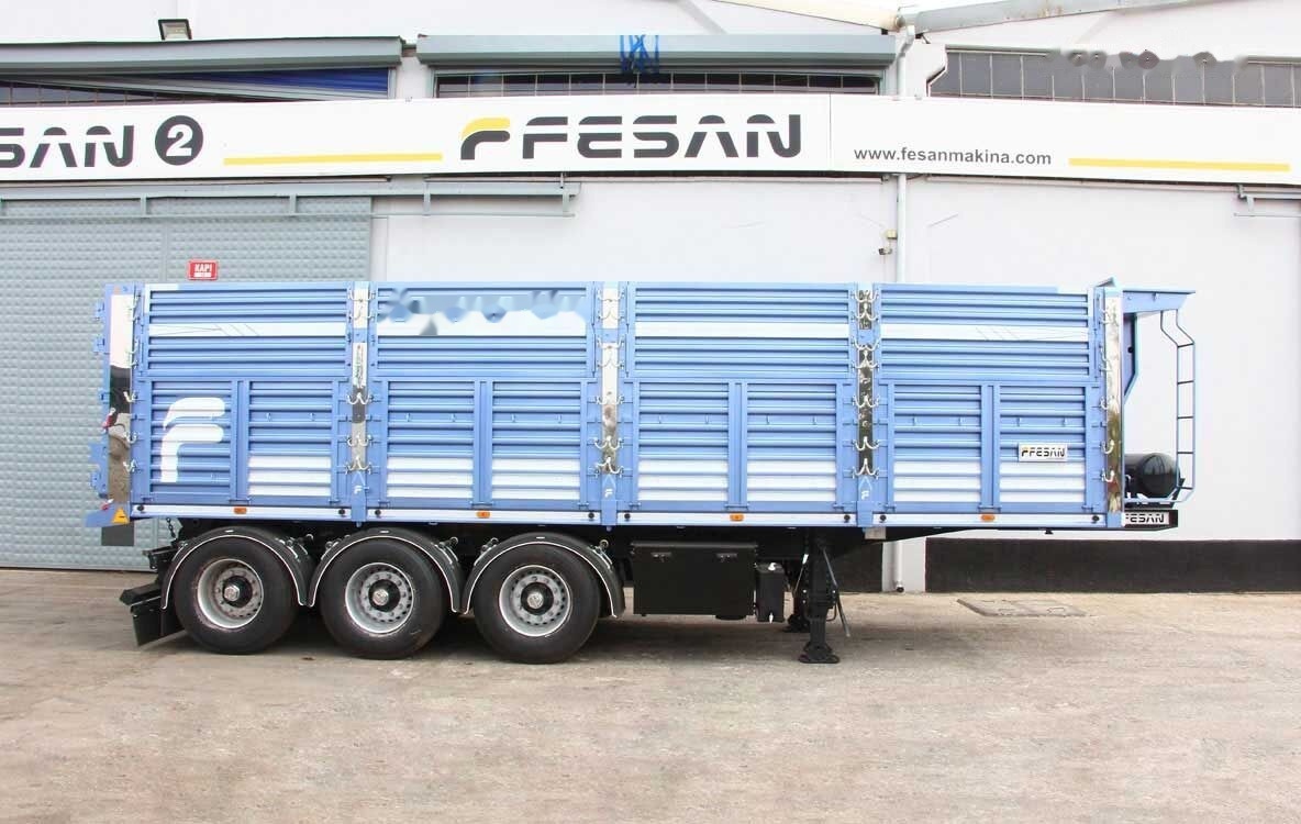 Fesan HARDOX SIDE COVER TYPE TIPPER - Semi-remorque benne: photos 4 Fesan HARDOX SIDE COVER TYPE TIPPER - Semi-remorque benne: photos 4