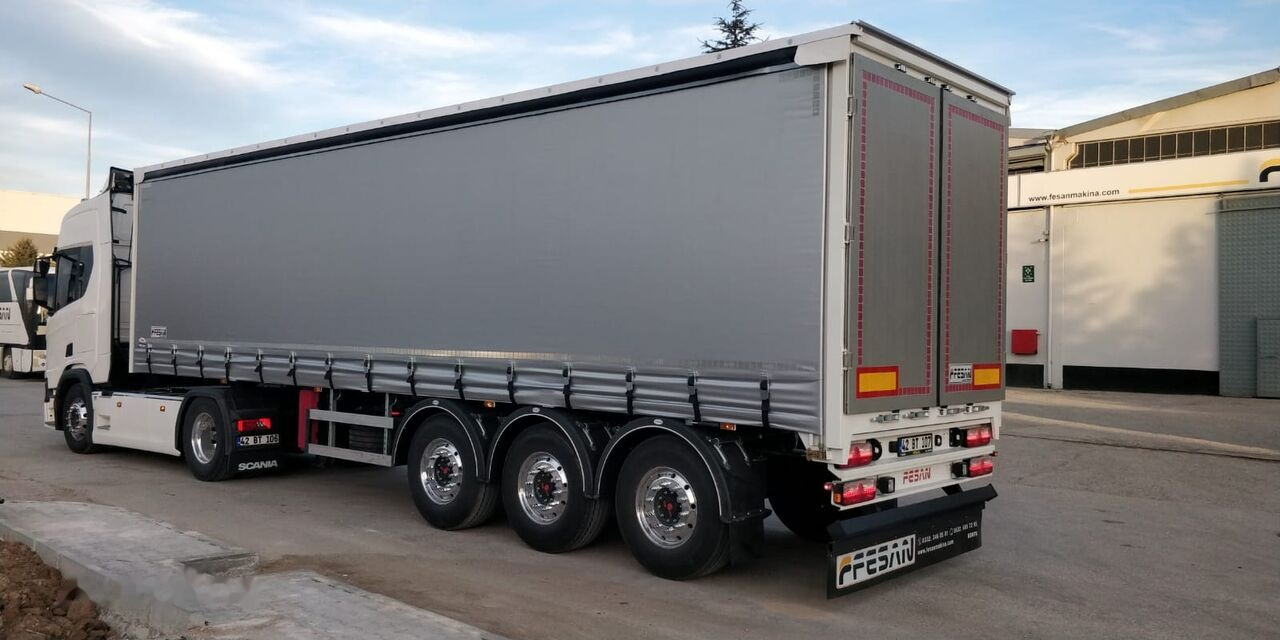 Fesan NEW CURTAINSIDER FE-TEN-03 - Semi-remorque rideaux coulissants: photos 2 Fesan NEW CURTAINSIDER FE-TEN-03 - Semi-remorque rideaux coulissants: photos 2