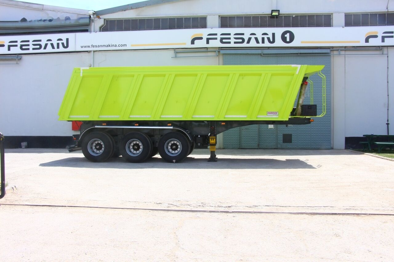 Fesan ROCK TYPE SQUARE HARDOX TIPPER - Semi-remorque benne: photos 1 Fesan ROCK TYPE SQUARE HARDOX TIPPER - Semi-remorque benne: photos 1