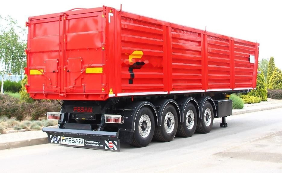 Fesan ZERNOVOZ GRAIN HARDOX REAR TIPPER - Semi-remorque benne: photos 1 Fesan ZERNOVOZ GRAIN HARDOX REAR TIPPER - Semi-remorque benne: photos 1