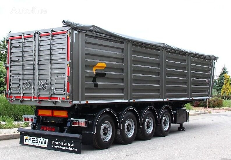Fesan ZERNOVOZ GRAIN HARDOX REAR TIPPER - Semi-remorque benne: photos 5 Fesan ZERNOVOZ GRAIN HARDOX REAR TIPPER - Semi-remorque benne: photos 5