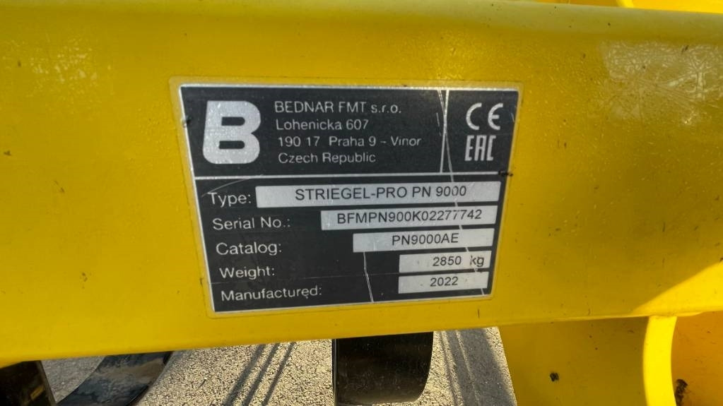 Bednar STRIEGEL-PRO PN 9000 - Herse: photos 2 Bednar STRIEGEL-PRO PN 9000 - Herse: photos 2