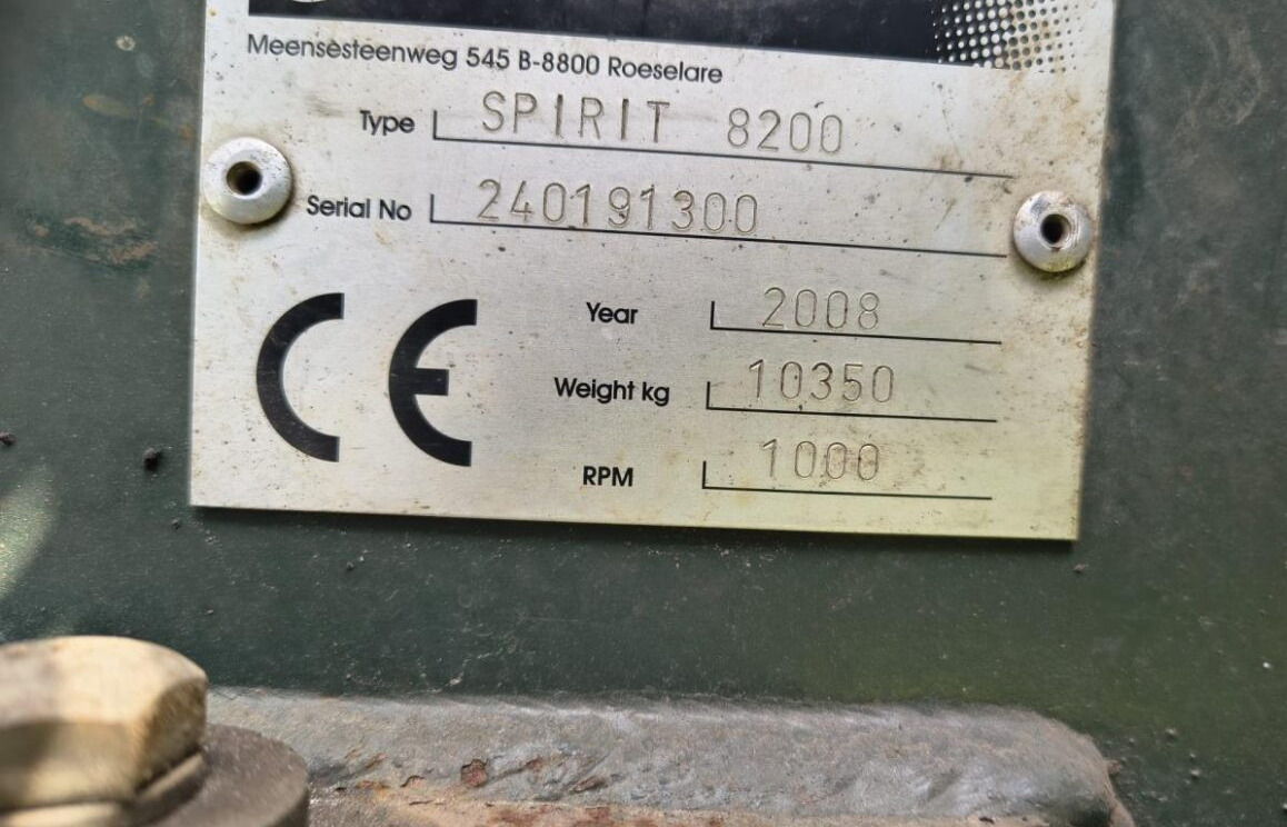Arracheuse de pommes de terre AVR SPIRIT 8200: photos 15