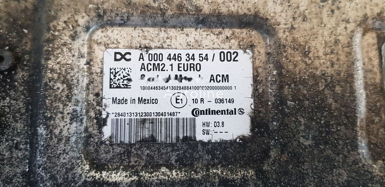 Continental ACM2 A000 446 34 54 Mercedes-Benz Actros MP4 euro 6 - Bloc de gestion pour Camion: photos 3 Continental ACM2 A000 446 34 54 Mercedes-Benz Actros MP4 euro 6 - Bloc de gestion pour Camion: photos 3