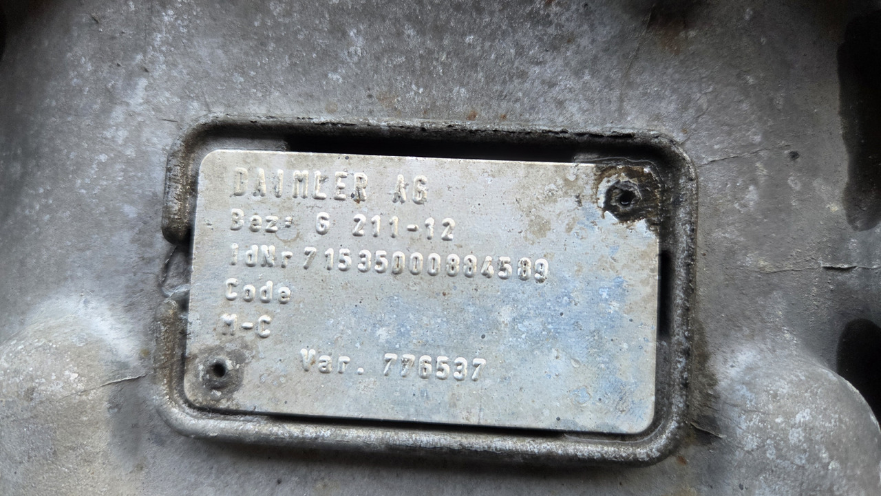 MERCEDES-BENZ G211-12 ACTROS MP3 - Boîte de vitesse: photos 5 MERCEDES-BENZ G211-12 ACTROS MP3 - Boîte de vitesse: photos 5