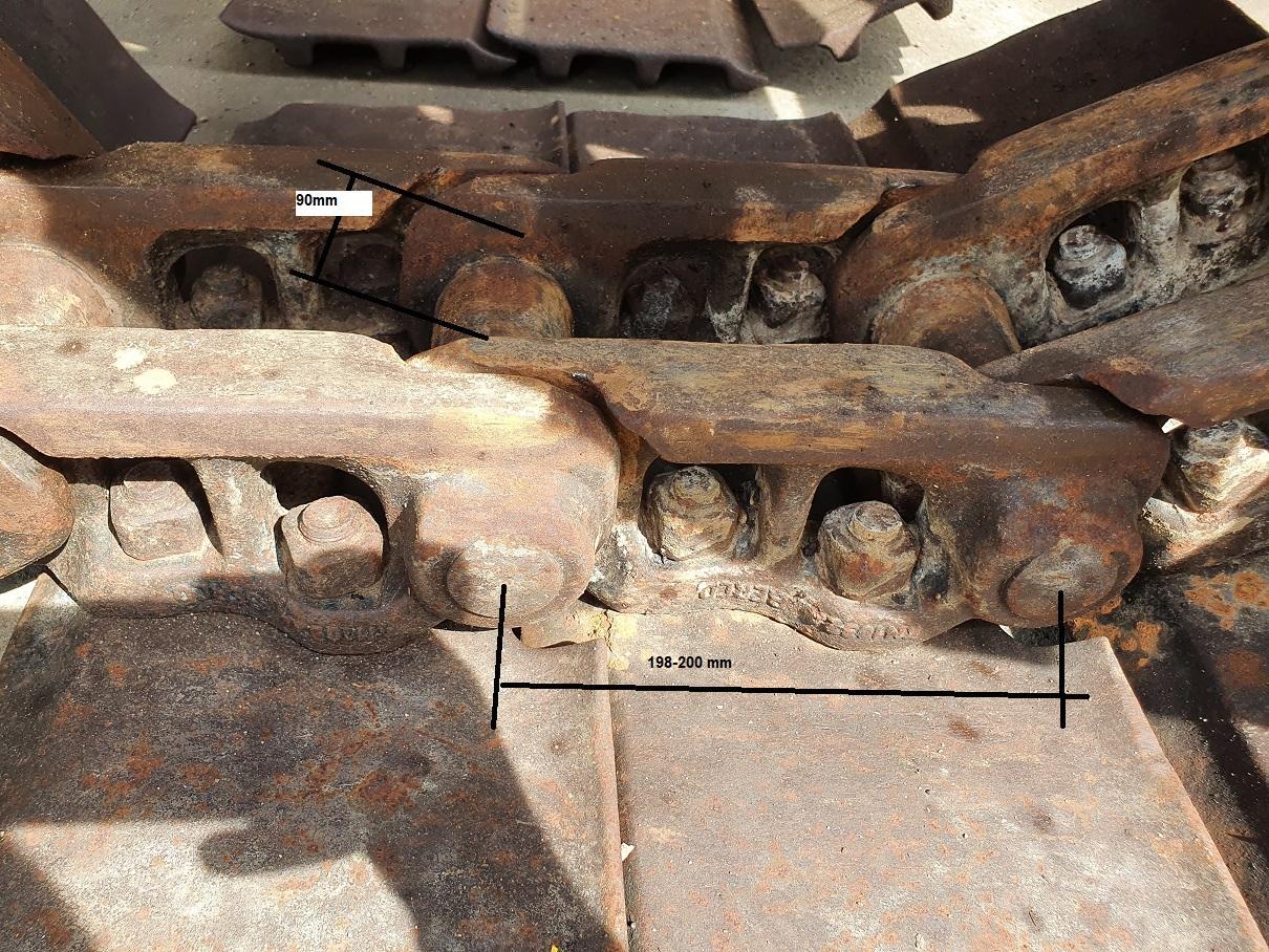 Furukawa 738 LS - Chenille pour Engins de chantier: photos 2 Furukawa 738 LS - Chenille pour Engins de chantier: photos 2