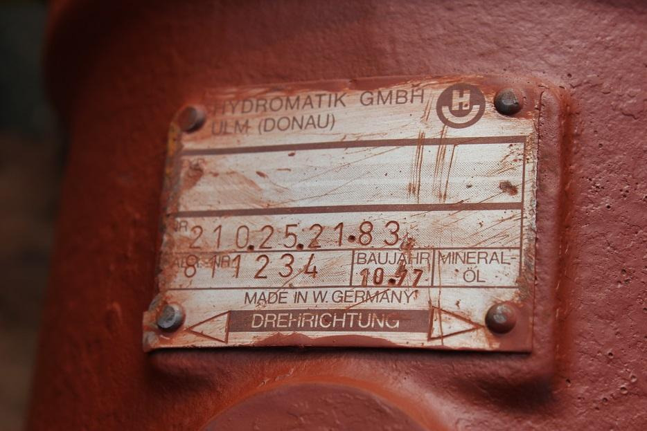 Hydromatik 210.25.21.83 - Moteur de translation pour Engins de chantier: photos 4 Hydromatik 210.25.21.83 - Moteur de translation pour Engins de chantier: photos 4