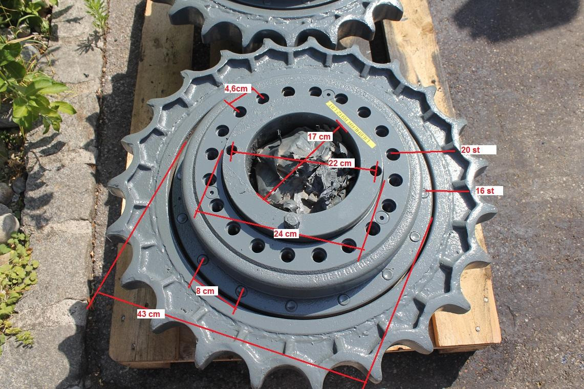 Liebherr R 912 LIT, Transmittal - Moteur de translation pour Engins de chantier: photos 4 Liebherr R 912 LIT, Transmittal - Moteur de translation pour Engins de chantier: photos 4