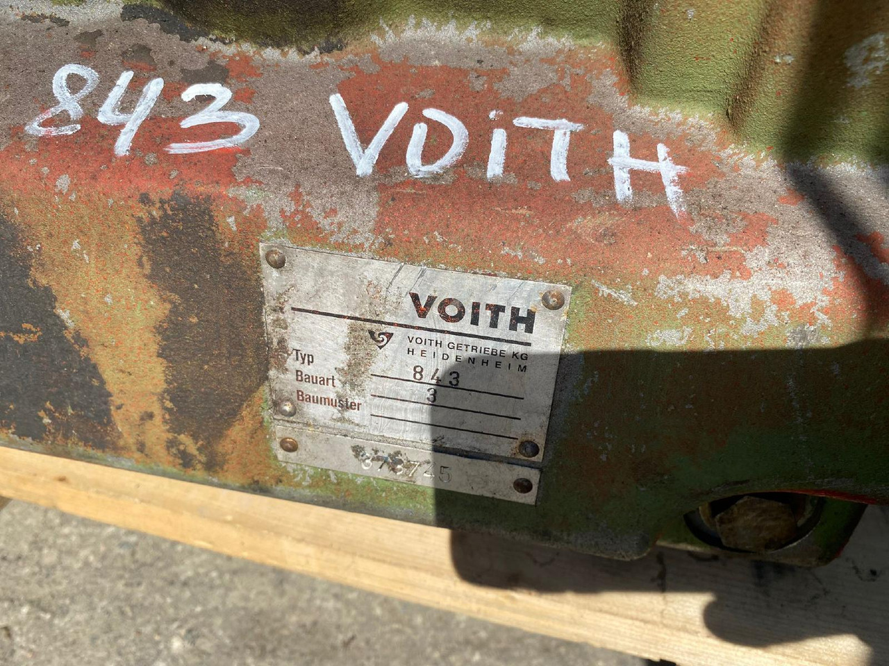Voith 843 - Transmission pour Engins de chantier: photos 3 Voith 843 - Transmission pour Engins de chantier: photos 3