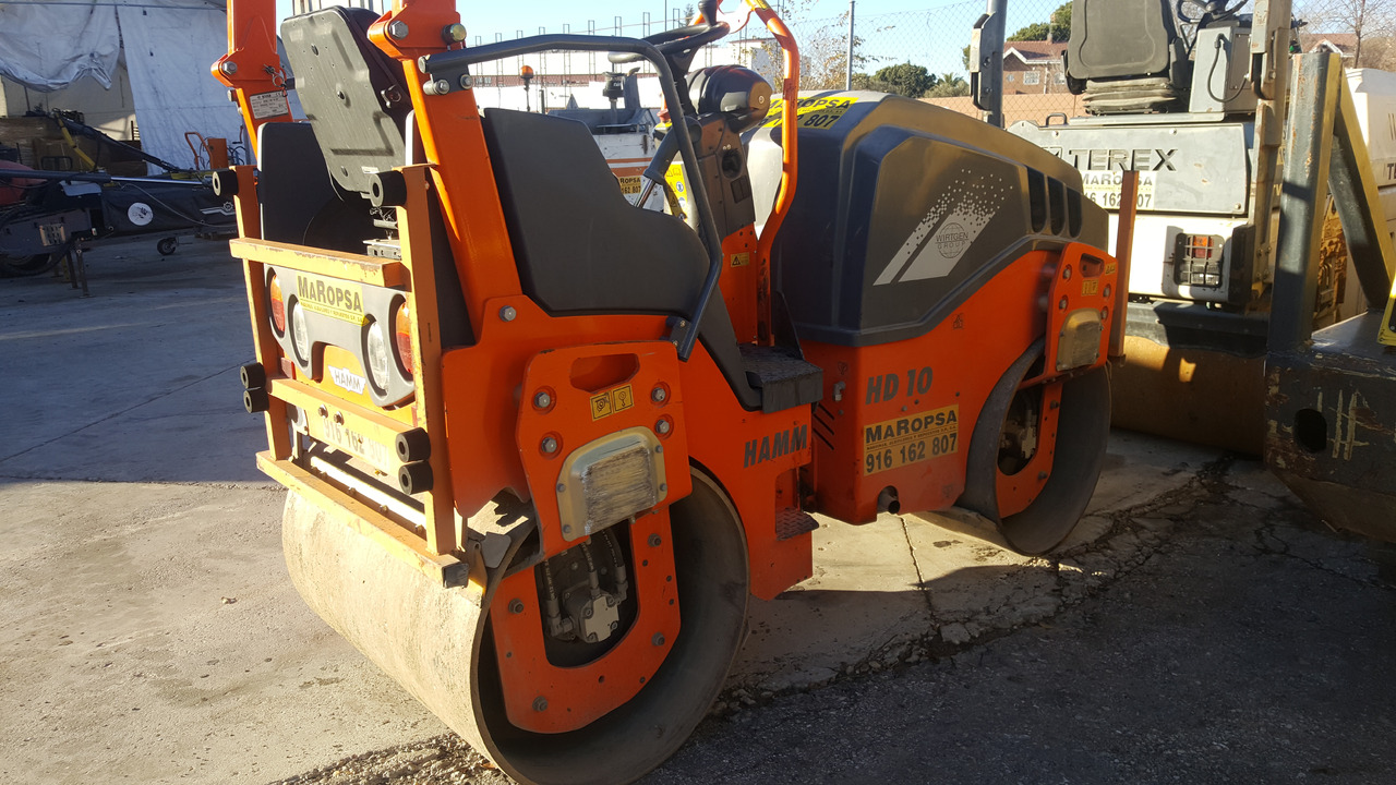 Doble Vibrante Hamm HD 10VV - Rouleau compresseur: photos 1 Doble Vibrante Hamm HD 10VV - Rouleau compresseur: photos 1