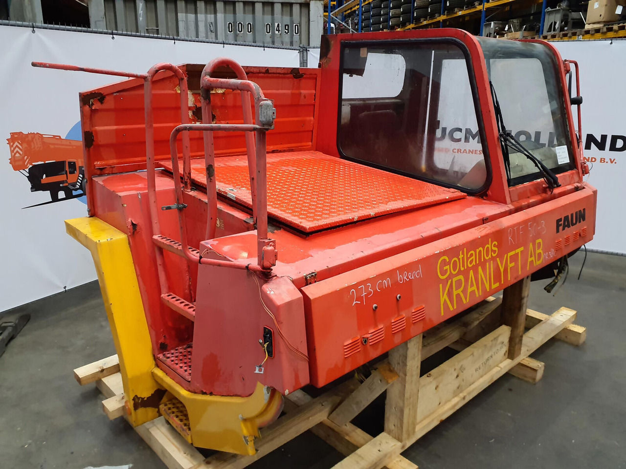 FAUN RTF 50-3 lower cabin - Cabine pour Grue mobile: photos 2 FAUN RTF 50-3 lower cabin - Cabine pour Grue mobile: photos 2