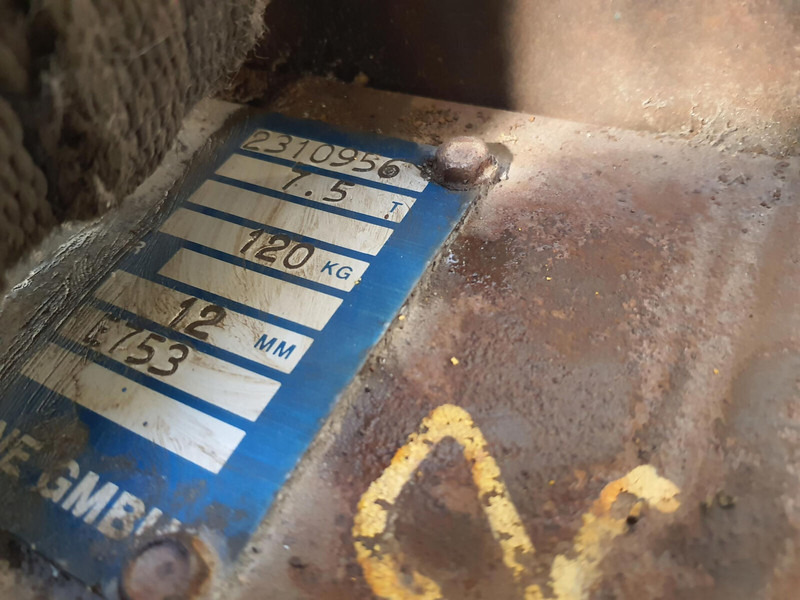 Grove Hookblock 12mm 1 sheave 7.5T - Grue auxiliaire: photos 3 Grove Hookblock 12mm 1 sheave 7.5T - Grue auxiliaire: photos 3