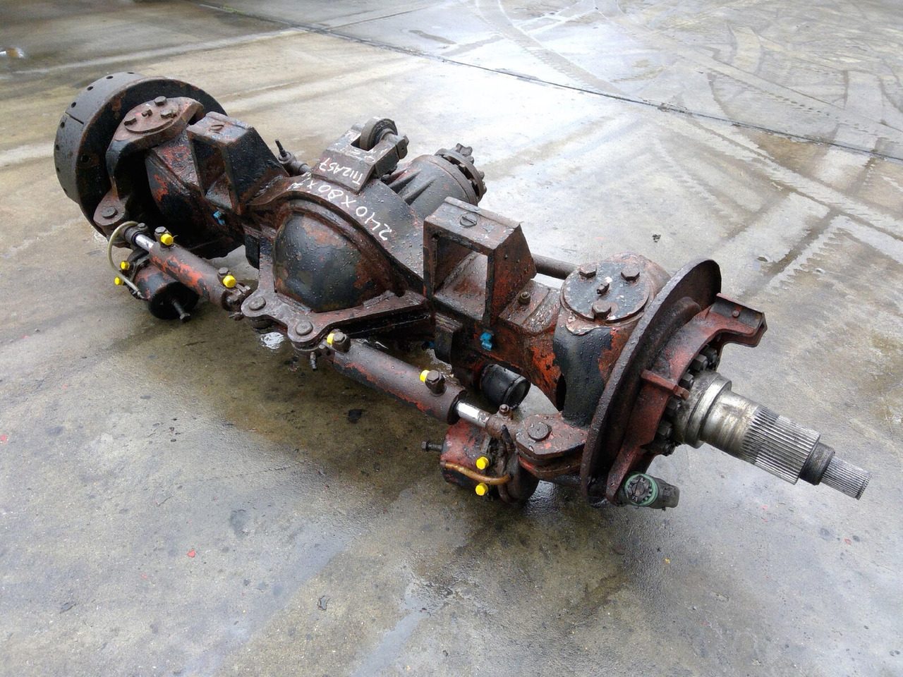Liebherr LT 1160 axle - Essieu et pièces pour Grue mobile: photos 4 Liebherr LT 1160 axle - Essieu et pièces pour Grue mobile: photos 4