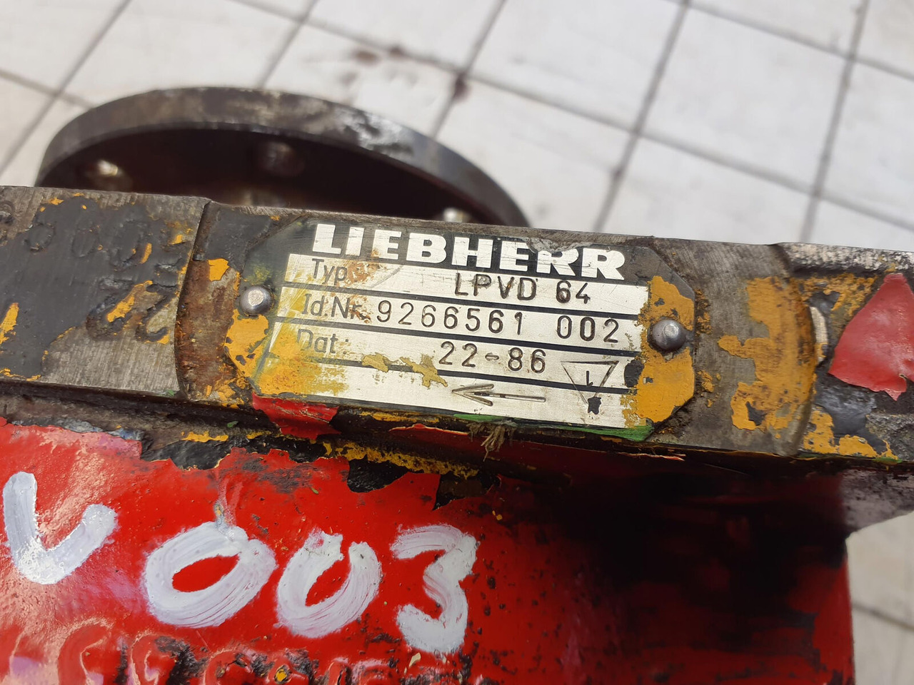 Pompe hydraulique pour Grue Liebherr LTM 1045 TWO-STAGE PUMP LPVD 64: photos 6