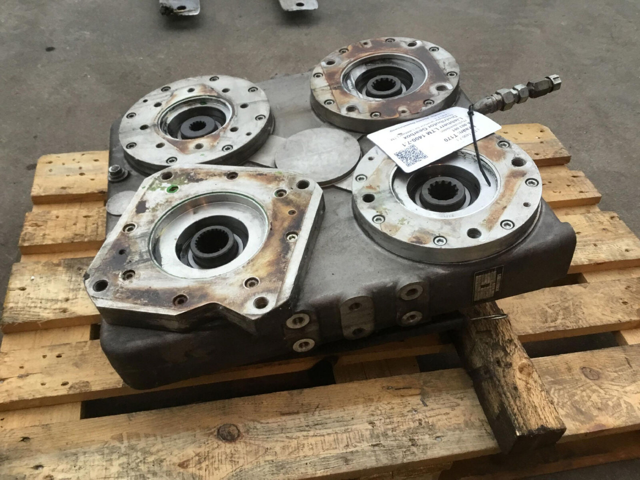 Liebherr LTM 1400-7.1 distributor gearbox - Transmission pour Grue mobile: photos 2 Liebherr LTM 1400-7.1 distributor gearbox - Transmission pour Grue mobile: photos 2