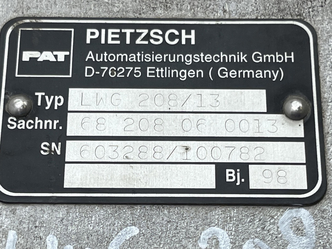 Liebherr PAT length indicator LWG 208/13 - Système électrique pour Grue mobile: photos 5 Liebherr PAT length indicator LWG 208/13 - Système électrique pour Grue mobile: photos 5