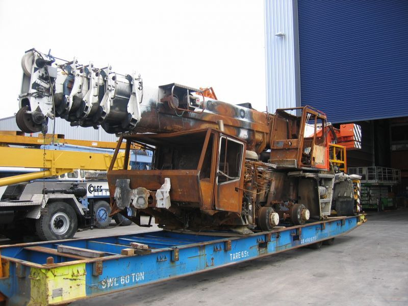 Terex AC 155 for parts - Grue mobile: photos 1 Terex AC 155 for parts - Grue mobile: photos 1
