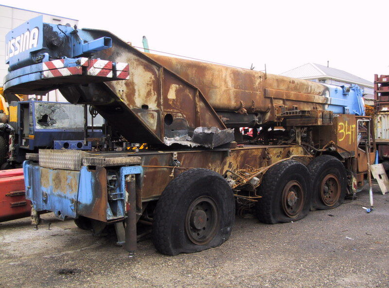 Terex AC 155 for parts - Grue mobile: photos 2 Terex AC 155 for parts - Grue mobile: photos 2