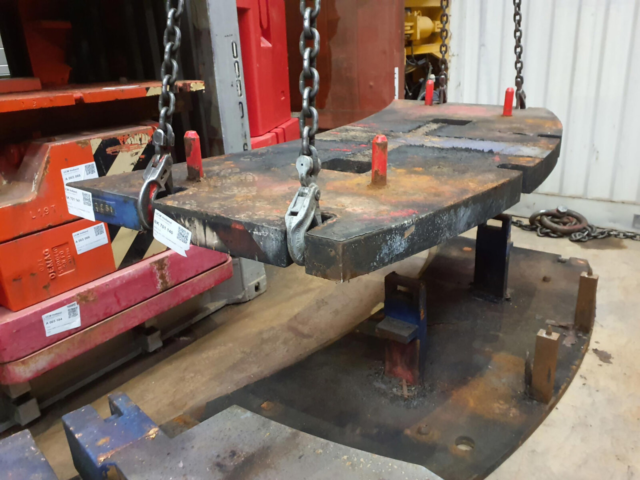 Terex AC 205 Counterweight 2,55 ton - Contrepoids pour Grue mobile: photos 4 Terex AC 205 Counterweight 2,55 ton - Contrepoids pour Grue mobile: photos 4