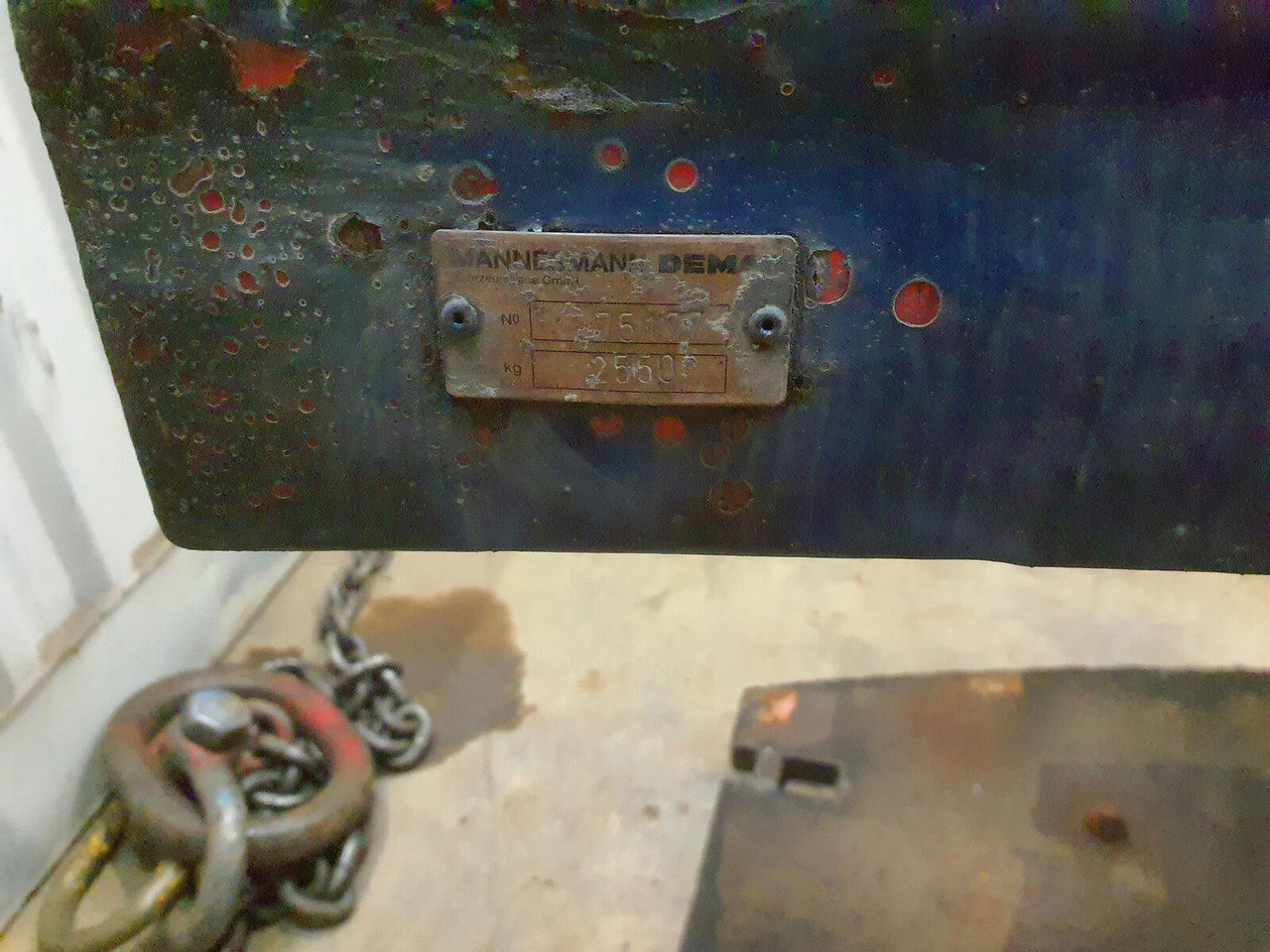 Terex AC 205 Counterweight 2,55 ton - Contrepoids pour Grue mobile: photos 5 Terex AC 205 Counterweight 2,55 ton - Contrepoids pour Grue mobile: photos 5